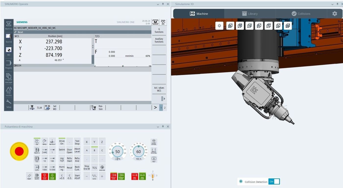 Create My Virtual Machine: Der Digital Twin für Maschinen mit Sinumerik One.